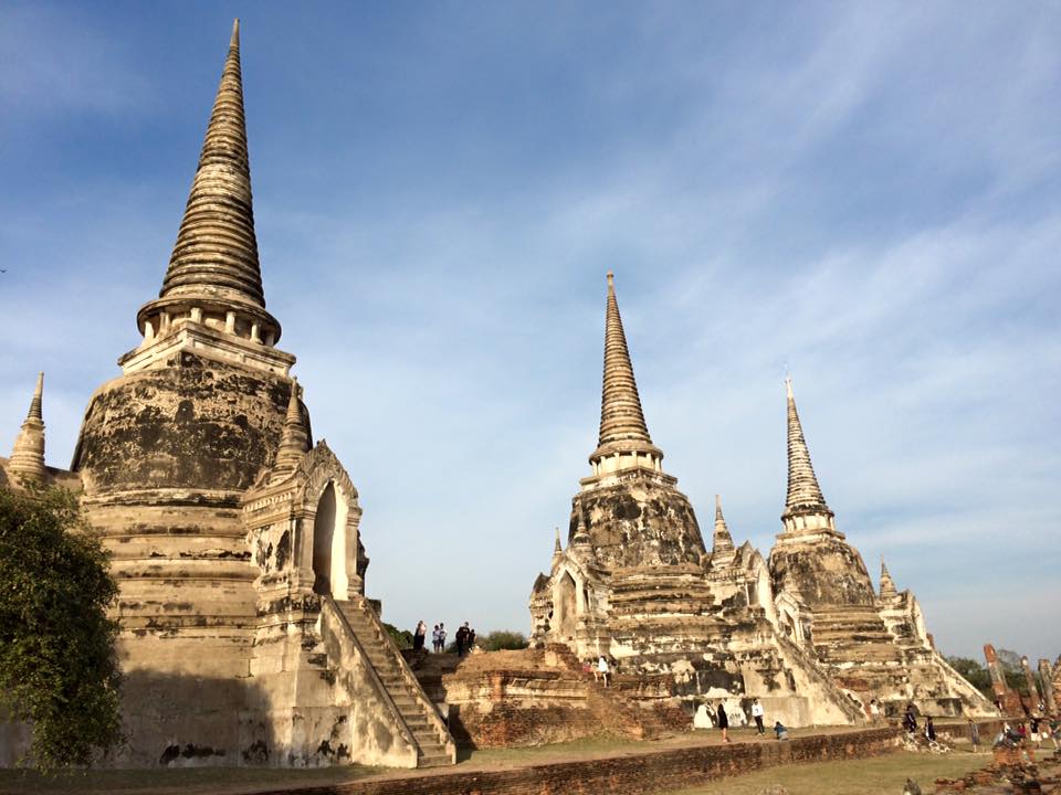 Templo de Ayutthaya, Tailandia