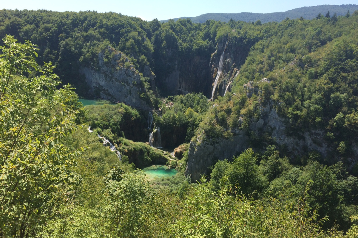 Parque Nacional de Plitvice en Croacia