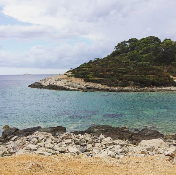 Paisaje del Parque Nacional de Mljet