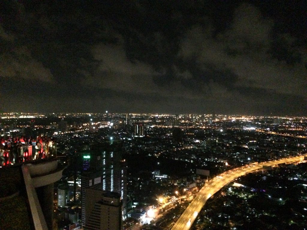 Vistas desde el Skybar de Bangkok, buen plan que hacer en Bangkok