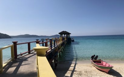 islas perhentian muelle de PIR beach