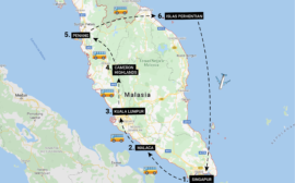 Ruta por Malasia y Singapur en 15 días