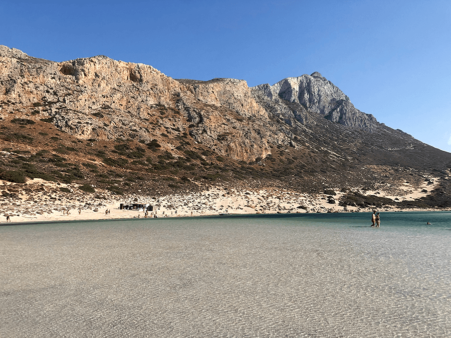 Balos lagoon