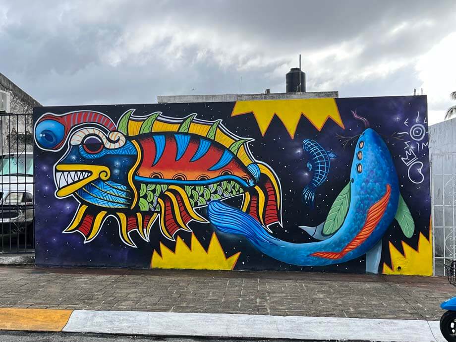 arte urbano en cozumel