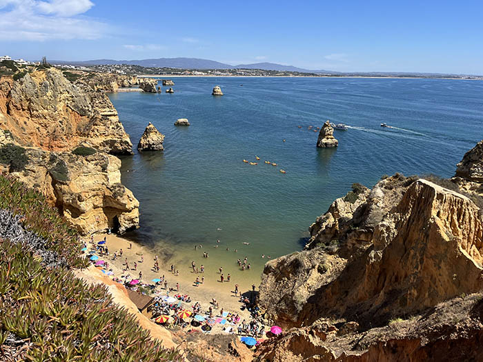 ponta piedade qué ver en el algarve