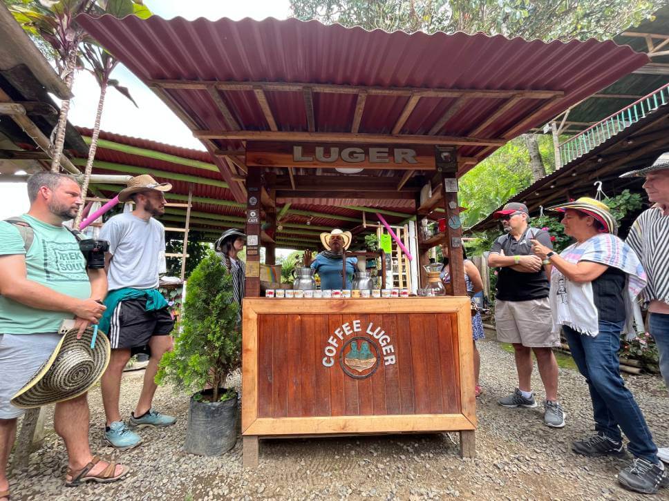 visitar finca cafetera