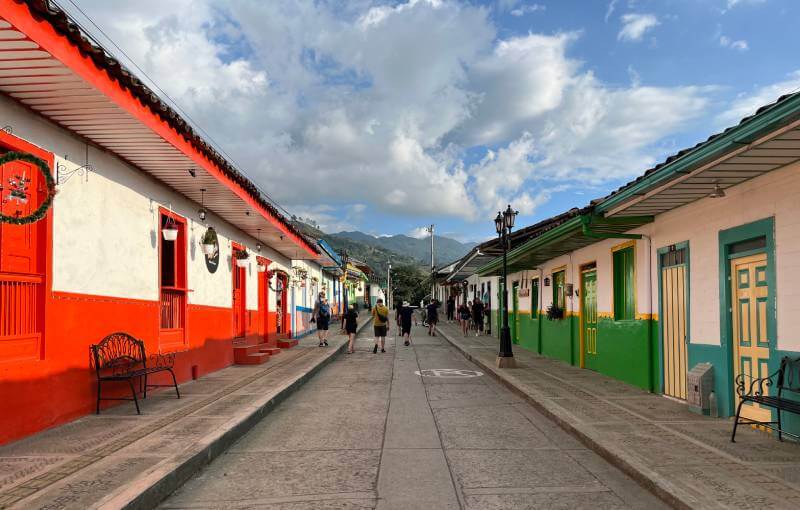 qué ver en salento calles