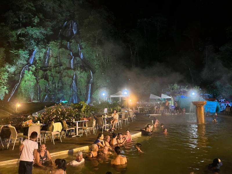 Termales Santa Rosa de Cabal de noche